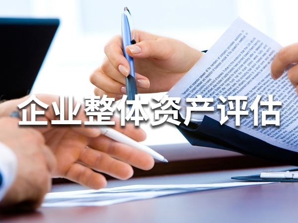 企业整体资产评估